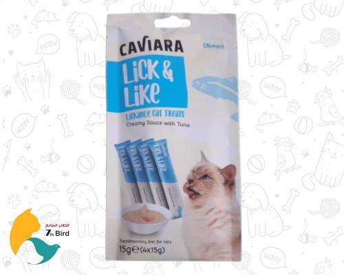 كليبيك كافيارا مكافات للقطط بالتونا 4*15g
