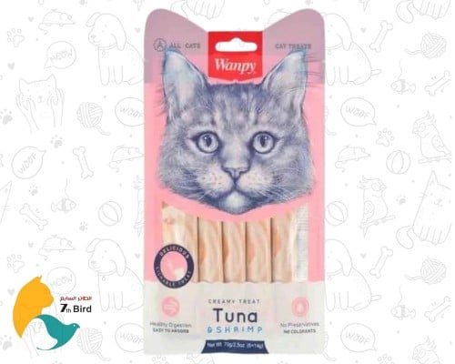 وانبي مكافات القطط بالتونا و الروبيان14g*5