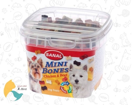 سنال مكافات للكلاب بنكهة الدجاج واللحم البقري 100g
