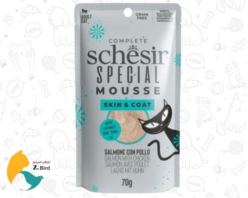 شيزر سبيشل طعام رطب للقطط لدعم الجلد والفراء بالدج...