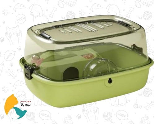 قفص للهامستر مصنوع من مواد عالية الجودة وسهل التنظ...