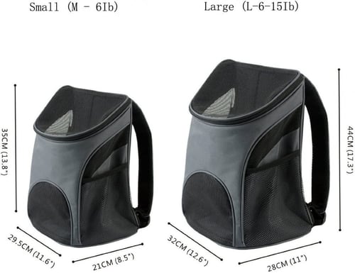 حقيبة ظهر لحمل الكلاب من سفين بيرد مع نافذة شبكية...
