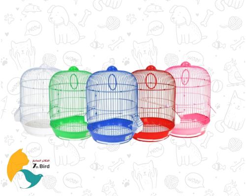 قفص للطيور متعدد الالوان من سيفن بيرد 43×32