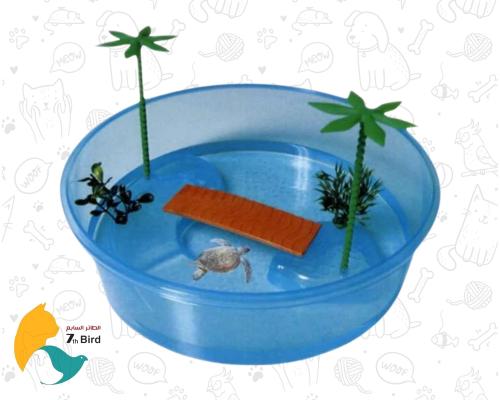 حوض بلاستيكي دائري للسلاحف من سيفن بيرد