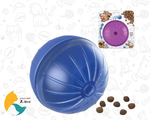 لعبة كرة بلاستيكية للوجبات الخفيفة للكلاب و القطط...