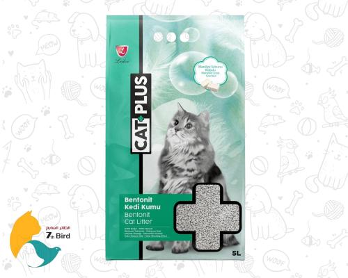 كات بلس رمل معطر للقطط برائحة الصابون 5L