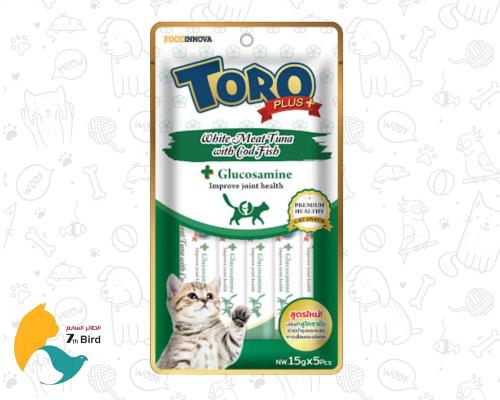 تورو بلس مكافات للقطط بلحم التونا البيضاء و سمك ال...