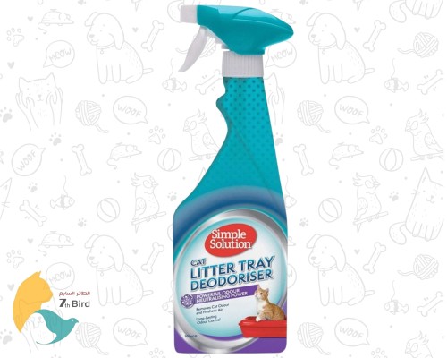سيمبل سوليشن بخاخ مزيل لروائح فضلات القطط 500ml
