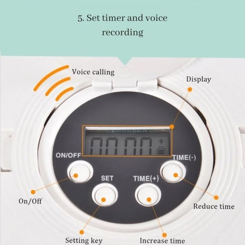 جهاز التزويد الآلي لطعام الحيوانات الأليفة من سيفن...