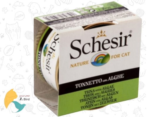 شيزر طعام رطب للقطط بالتونا و الطحالب 85g