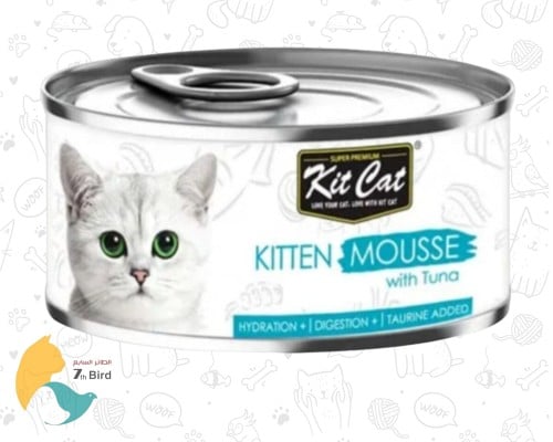 كت كات طعام رطب للكتن موس التونة 85g