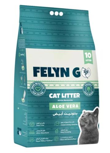رمل فيلاين قو للقطط برائحة الصبار 10 لتر