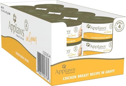 ابلاوز معلبات للقطط البالغة شرائح الدجاج في المرق...