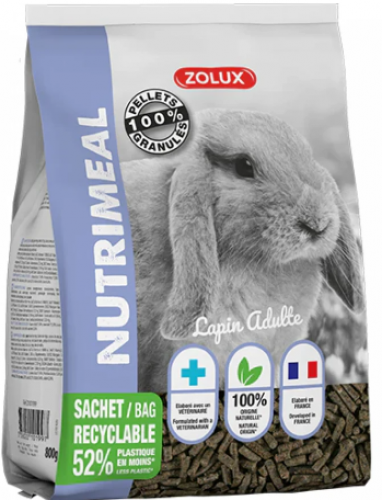 نوتريميل زولكس 3 حبيبات للارانب القزمية الكبيرة 2....