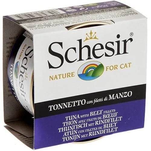 معلبات شيزر التونة و شرائح اللحم البقري 85 جرام