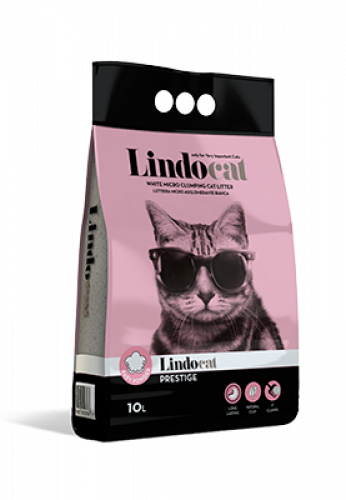 رمل قطط من ليندو كات برائحة بودرة الاطفال 10L