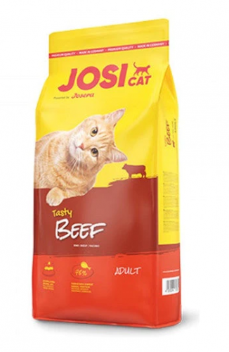 طعام قطط جوسي بيف باللحم البقري 650 غ دراي فود