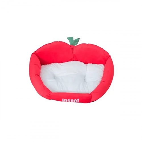 فرشة نوم للقطط بشكل تفاحة