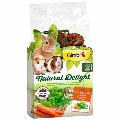 جيمبي مكافات للأرانب و القوارض بنكهة الجزر 50 غ