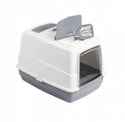 ام بي اس كات صندوق رمل مع سكوب للقطط