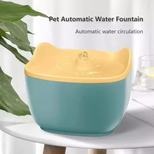 مشربية نافورة لتنقية المياه للكلاب والقطط متعدد ال...