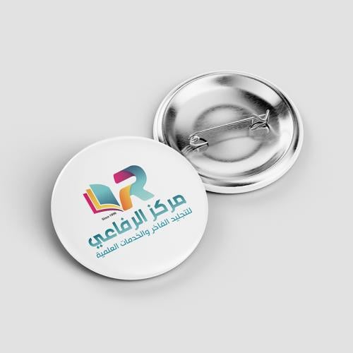 بروش دائري مقاس 7 سم