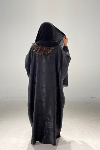 حرير مشجر أسود