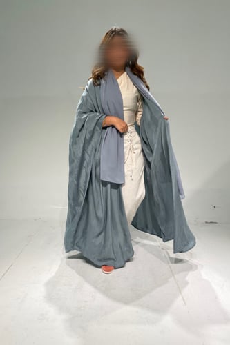 بشت لون رمادي فاتح