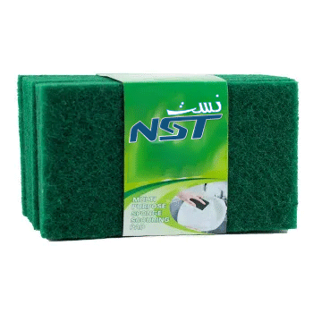Green scrubber for dish cleaning, 432 pieces
