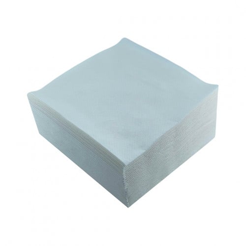 مناديل سفرة ابيض 23*23 طبقتين شد 2000