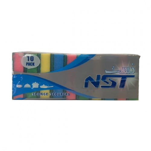 اسفنج موعين 10 حبات ملون شد 240 حبات