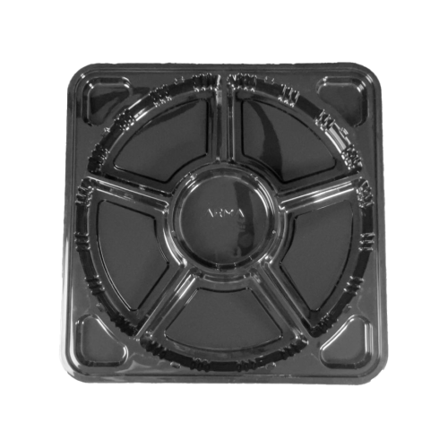 صحن اسود مقسم 10 ارما شد 100