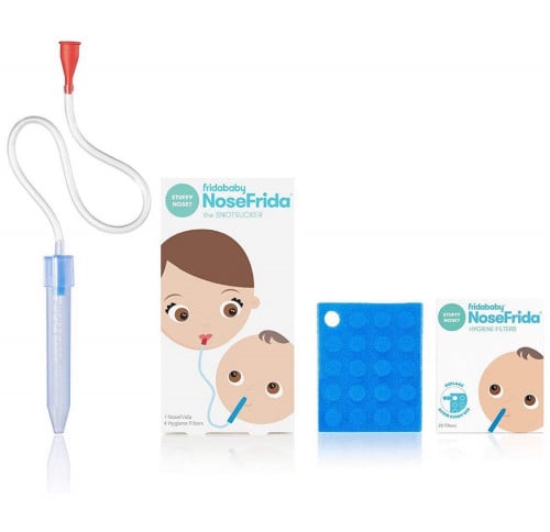 فريدا بيبي اداة تنظيف الانف بالسحب مع فلاتر اسفنجي...