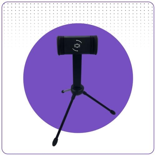 ستاند جوال مكتبي ثلاثي القواعد للتصوير بثبات احترا...