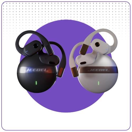 سماعة ايربودز لاسلكية مفتوحة بتقنية البلوتوث 5.3 و...