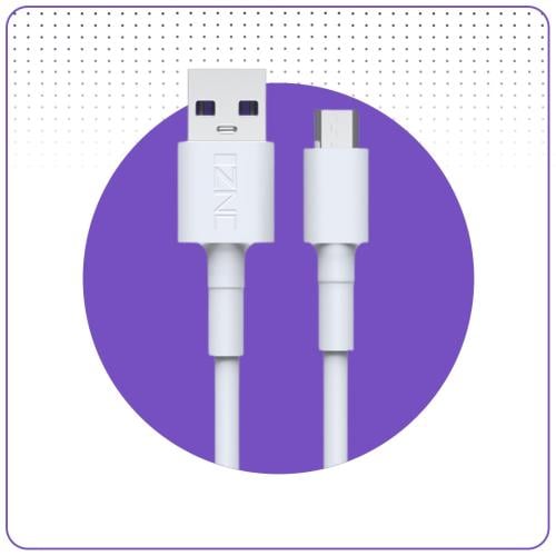 كيبل جلاكسي USB جلد 1 متر iznc