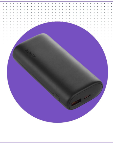 باور بانك بقوة 10000 الف شحن سريع 30 واط AUKEY-Spr...