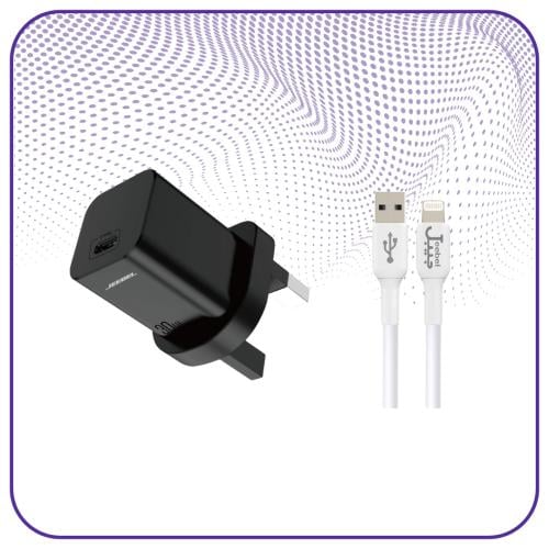 عرض فيش منزلي 30 واط منفذ PD + كيبل جلد 1 متر ايفو...