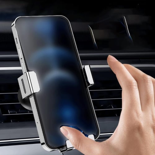 حامل جوال سيارة زجاجي ثبات قوي فتحة مكيف IZNC H33