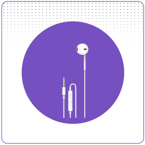 سماعة مدخل AUX اذن واحدة PORODO صوت واضح ونقي