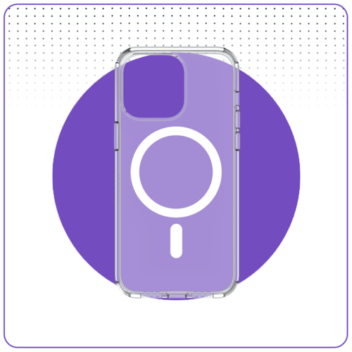 كفر آيفون شفاف MagSafe - كريستال كلير MASS