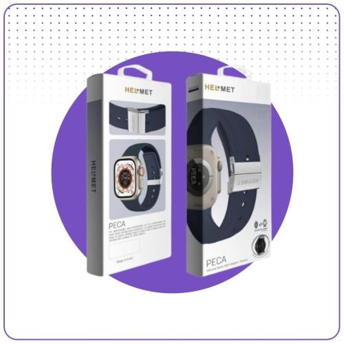 سوار ساعة قماش تصميم عصري انيق HELMET-PECA