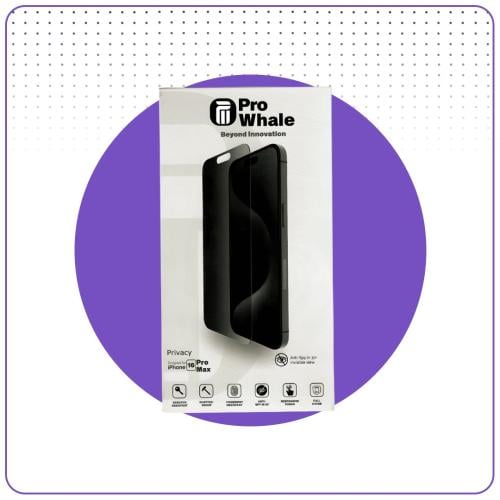 زجاج ملاقيف الاصلي Pro Whale