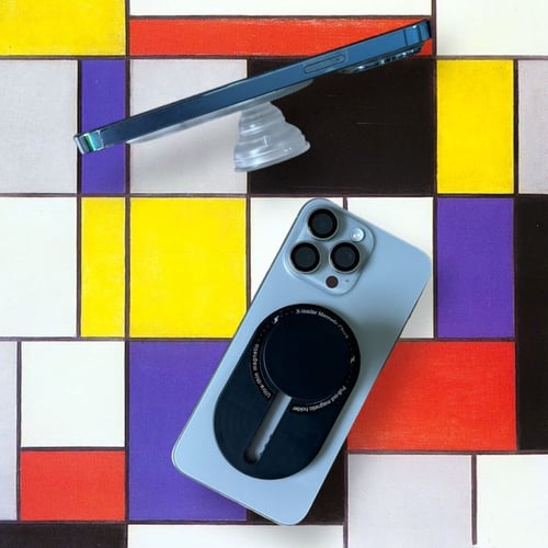 مسكة اكسليدر سلايد ماج سيف ابيض شفاف تصميم عصري وث...