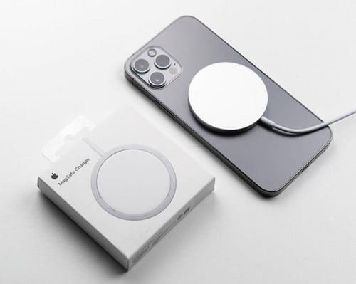 ابل-شاحن ابل ماج سيف الاصلي شاحن وايرلس للايفون بق...