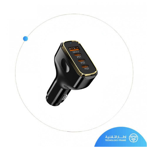 فيش سيارة 80 واط BASTEC اللون ابيض