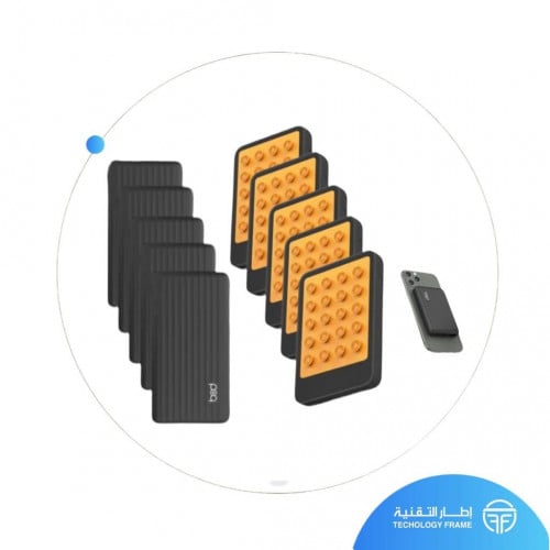عرض 5 باور بانك لاصق بقوة 10 الف bod لاسلكي تدعم T...