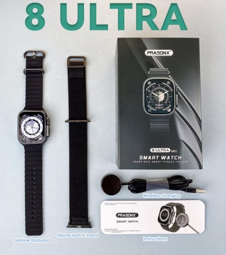 ساعة الترا ذكية مقاس 49 شاشة فائقة الوضوح مكالمات...