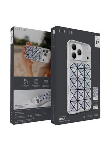 كفر الماسي سلفر اجهزة 17 LEVELO HEXA 3D
