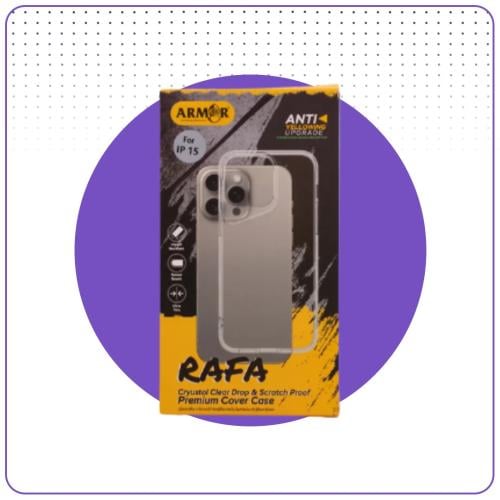 كفر شفاف ضد الاصفرار بضمان سنه ARMOR